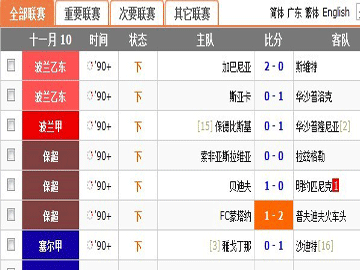 完整竞彩足球比分的魅力与策略
