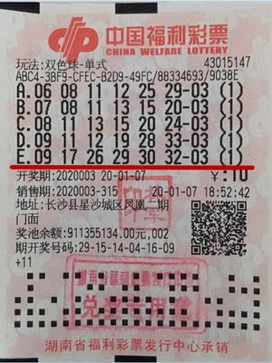 2020年双色球第45期，梦想与幸运的碰撞