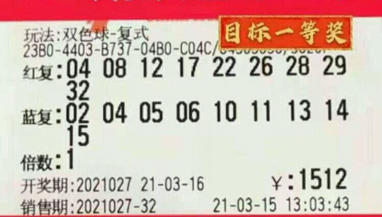 2020年第46期双色球开奖结果揭晓，梦想与幸运的碰撞