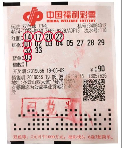 福利彩票双色球2020083期结果揭晓，梦想与幸运的碰撞