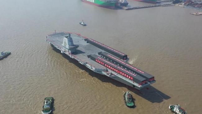 福建舰最新动态，中国海军新锐力量的崛起福建舰最新动态曝光