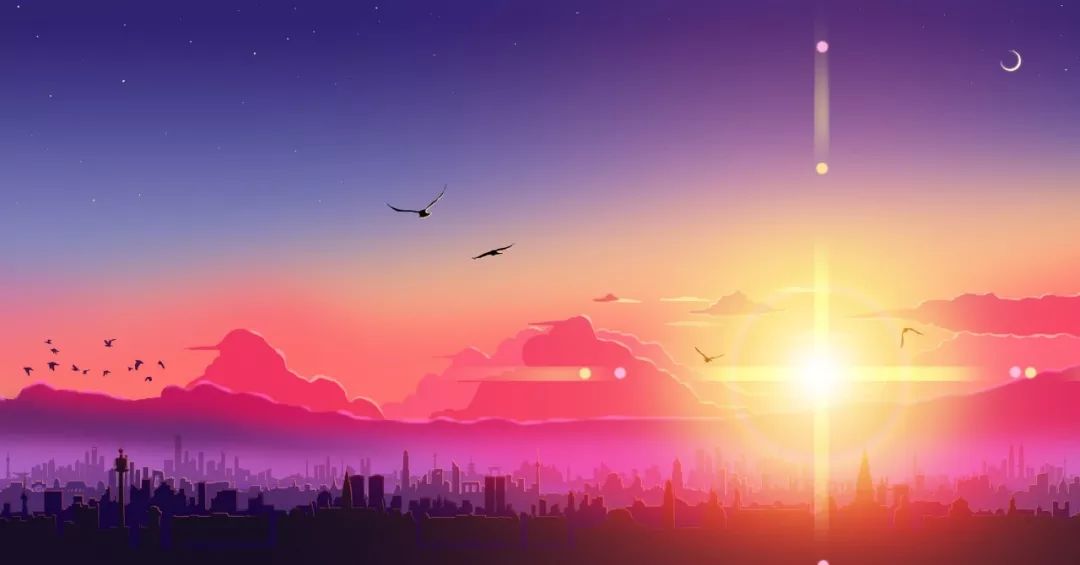 在每一个黎明破晓，当第一缕阳光穿透云层时